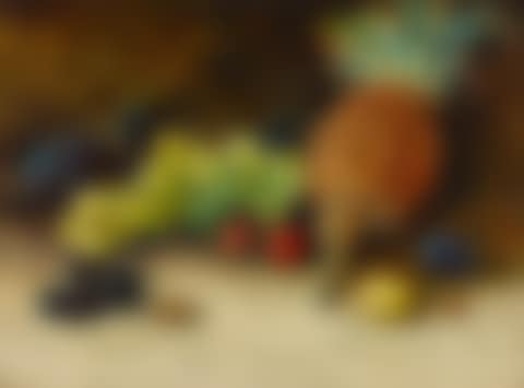 STILL LIFE WITH A PINEAPPLE, GRAPES, NUTS AND PLUMS (preview)