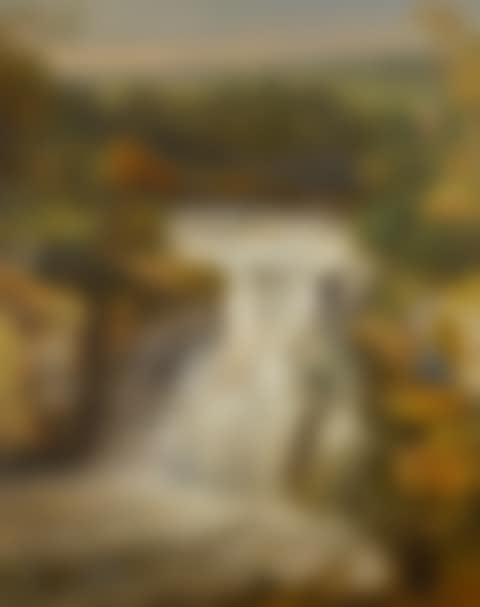 THE FALLS OF THE CLYDE AFTER A FLOOD (preview)