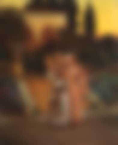 Evening in the garden (preview)