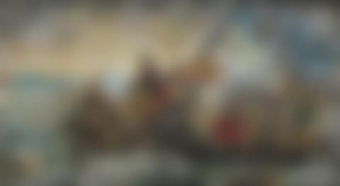 WASHINGTON CROSSING THE DELAWARE BRIDGE, AFTER EMANUEL LEUTZE (PICTURES OF MAGAZINES 2) (preview)