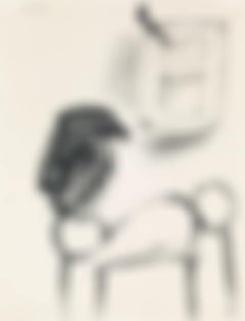 Le Hibou Au Fond Blanc (preview)