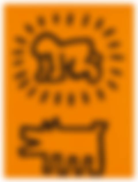 UNTITLED (RADIANT BABY AND BARKING DOG) (preview)