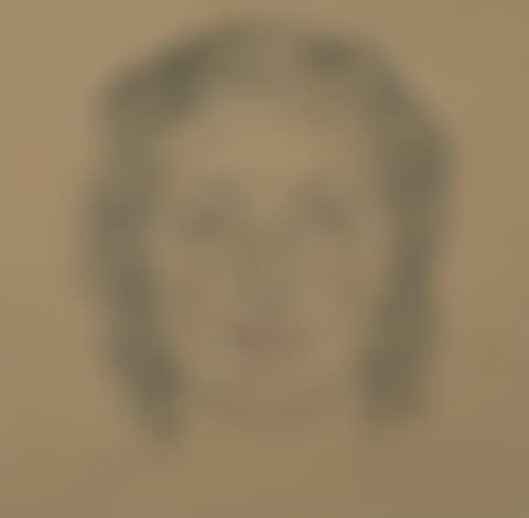 Portrait de Mademoiselle Caillaoux de face (preview)