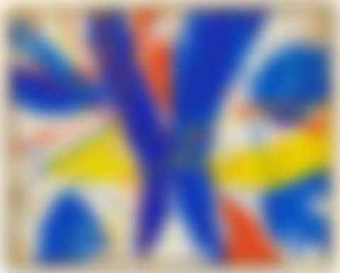 Composition, Yellow, Blue, Black and White (preview)
