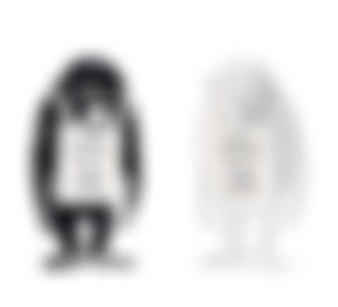Monkey Sign (Black; & White) (preview)