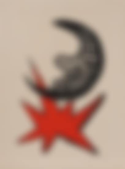 Lune et étoile rouge (Moon and Red Star) (preview)