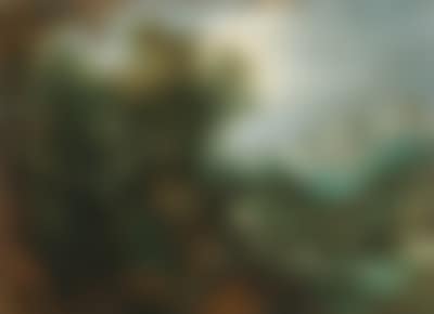 A mountainous river landscape with a hermit (preview)
