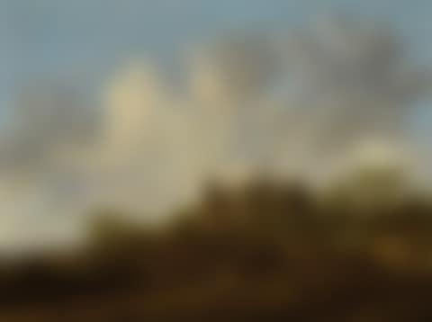 VIEW OF A VILLAGE WITH A LARGE GOTHIC CHURCH (preview)