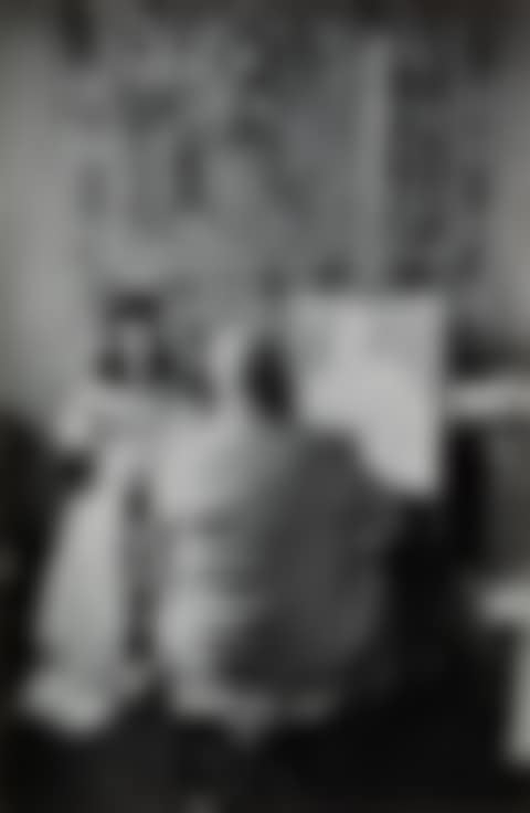 Henri Matisse And Model, Venice, France, 1944 (preview)