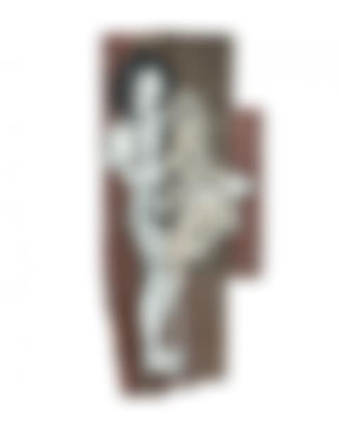 Paris stencil skateboard girl (preview)