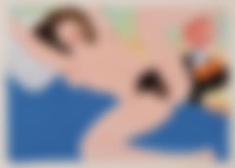 SPREAD LEG NUDE (VARIATION TO GREAT AMERICAN NUDE #87) (preview)