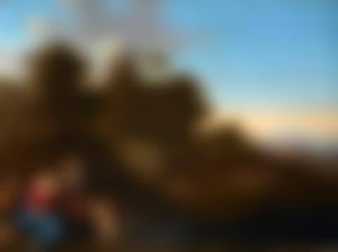 THE HOLY FAMILY WITH SAINT ELIZABETH AND SAINT JOHN IN A PASTORAL LANDSCAPE (preview)