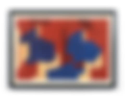 Yellow, blue and red composition (preview)