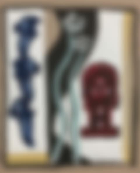 Composition with red head (study) (preview)