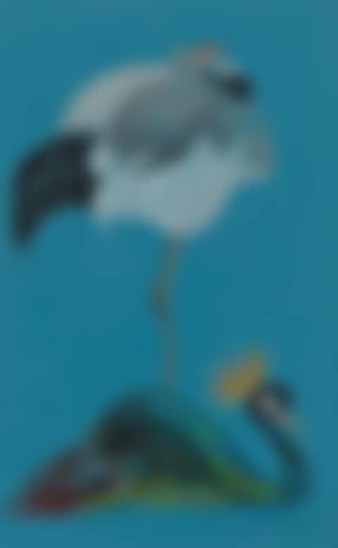 Crane and Peacock (preview)
