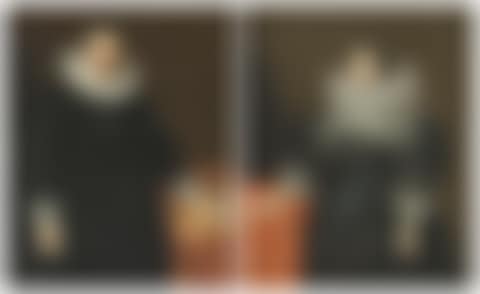 Portrait of Thomas Coventry, 1st Baron Coventry, Lord Keeper of the Great Seal (1578-1640), three-quarter-length, in a black doublet and white ruff, with his hand on the seal purse; and Portrait of Elizabeth Coventry, his second wife, three-quarter-length, in a black gown and white ruff (preview)