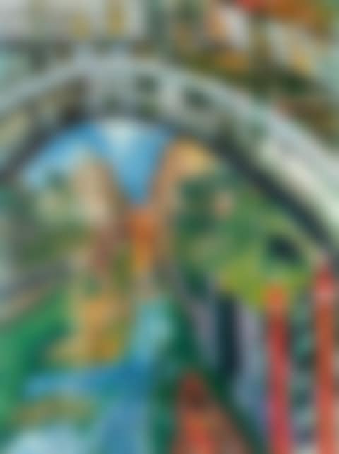 Lazy Back Canal and Arch and Gondola in Venice (preview)