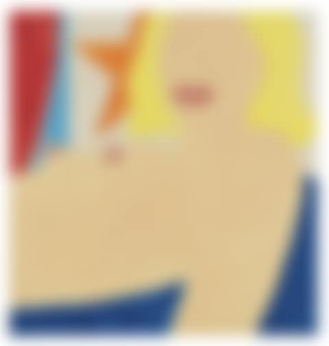 STUDY FOR GREAT AMERICAN NUDE #75 (preview)