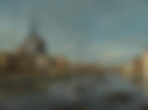 VENICE, A VIEW OF THE GRAND CANAL WITH SAN SIMEONE PICCOLO (preview)