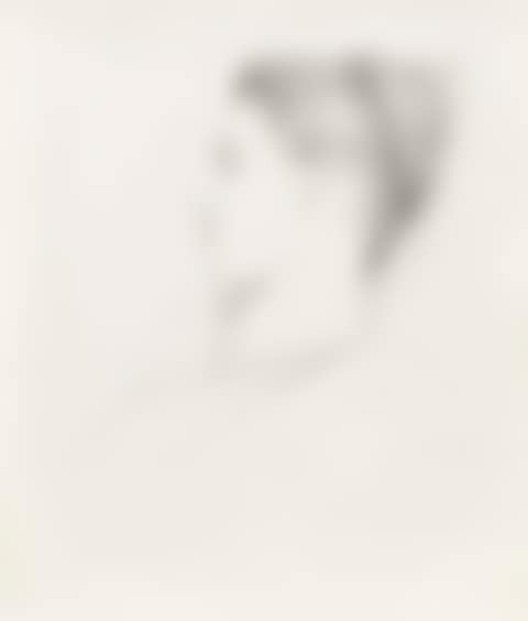 Portrait of a young girl, in profile (preview)