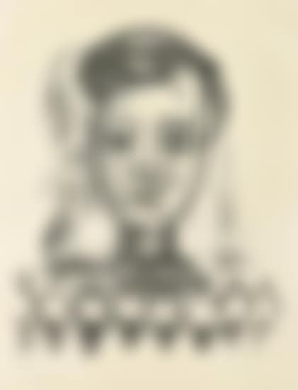 Jeune femme au corsage à triangles (Young Woman with Triangle Bodice) (preview)