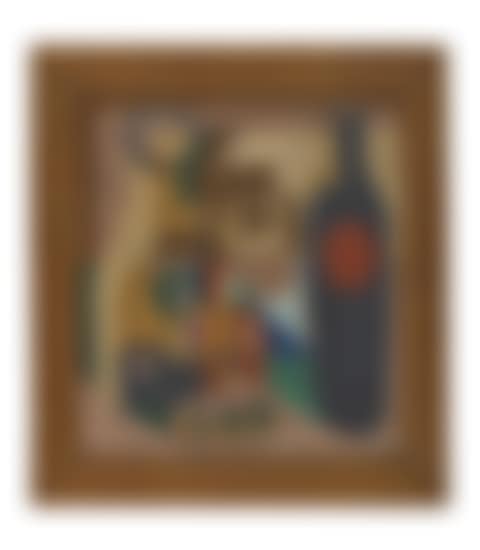 Nature morte à la bouteille noire et à la carafe (preview)