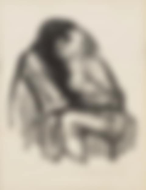 Young Girl in the Lap of Death, from the series Death (K. 257; Kn. 265) (preview)