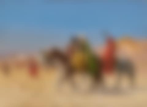 RIDERS CROSSING THE DESERT (preview)