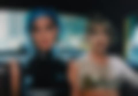 Misty and Jimmy in a Taxi, NYC (preview)