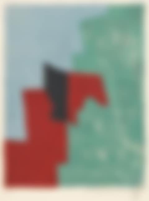 Composition Rouge, Verte et Bleue (P. & S. 32) (preview)