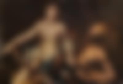 Venus blindfolded in Vulcan's Forge with Cupid (preview)