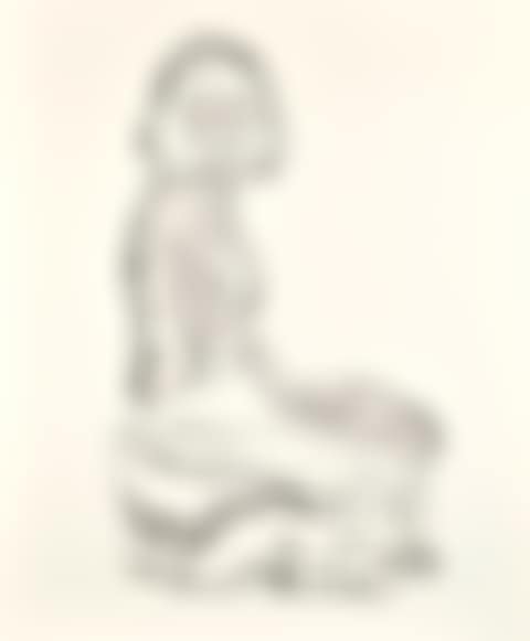 Monica Sitting By Wall (preview)