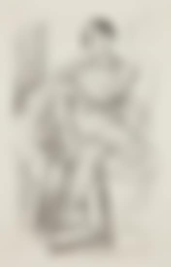 Danseuse au tabouret, from Dix danseuses (Dancer on Stool, from Ten Dancers) (preview)