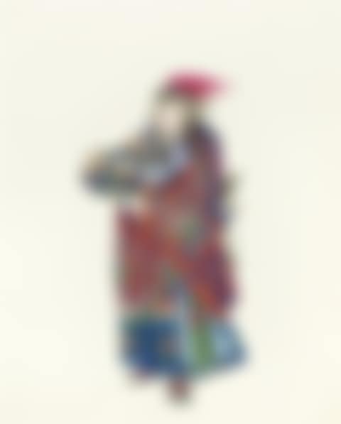 Chinese types, costumes and deities – fourteen studies (preview)