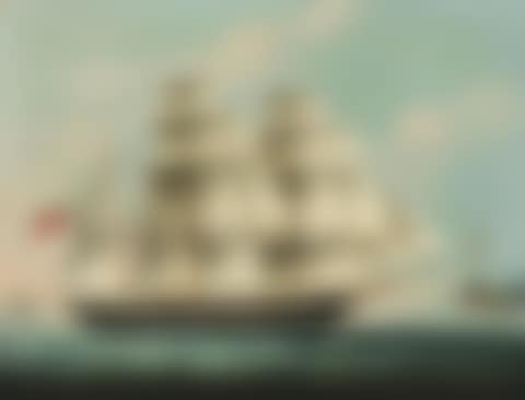 Barque James Shepherd entering Hong Kong, May 20th 1860, G. C. Purdy Commander, David Milligan Carpenter (preview)