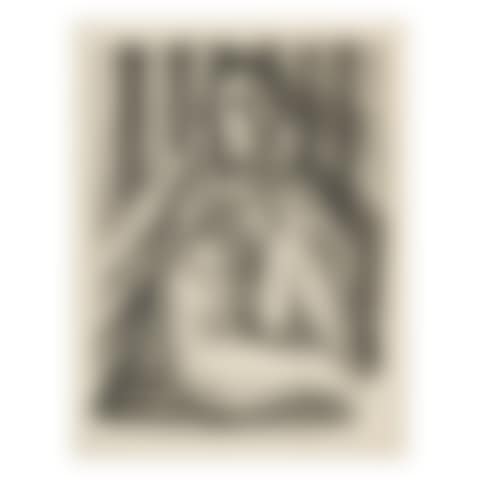 NU ASSIS À LA CHEMISE DE TULLE (D. 465) (preview)