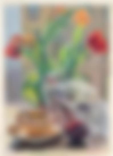 Tulips and Coffee Cup (preview)