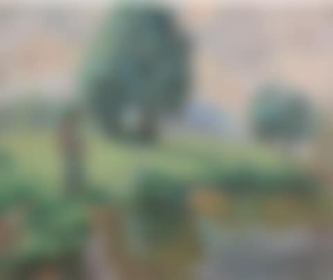 Mother and children at the edge of a river (preview)