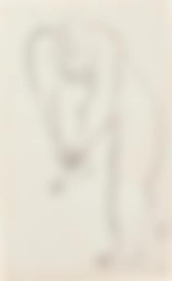 Nu debout, jambe repliee (Standing Nude with Folded Leg) (preview)