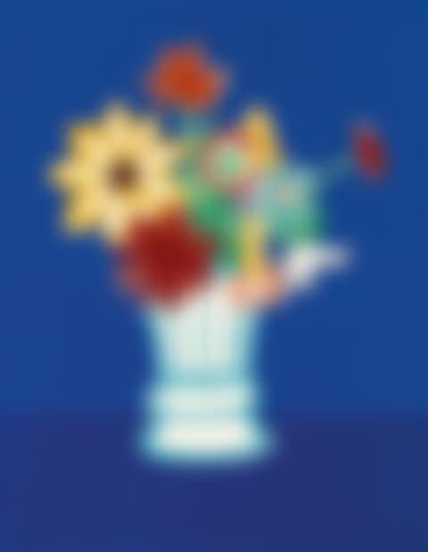 Country Bouquet with Blue (preview)