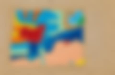 Study for face with bad abstract painting (preview)