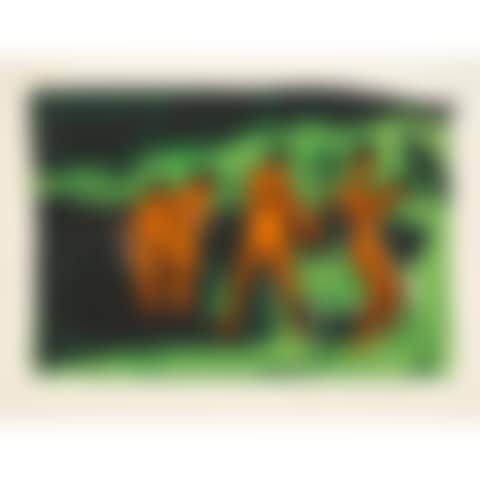 Mit Schilf werfende Badende (preview)