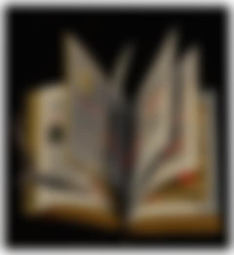 STILL LIFE OF AN ILLUMINATED MANUSCRIPT (preview)