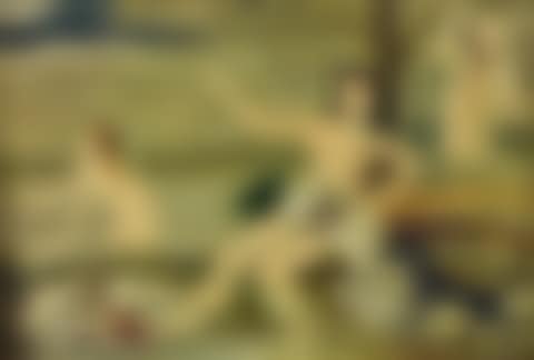 Bathers and dog in a landscape (preview)