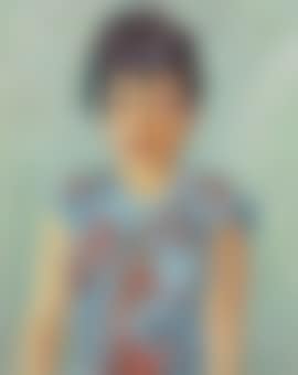 Bildnis Freda Wermel in blauer bluse (preview)