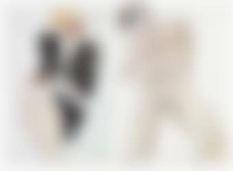 LADY IN BLACK ; NUDE MAN (preview)