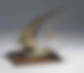 Stringed figure (Curlew) (Maquette) (preview)