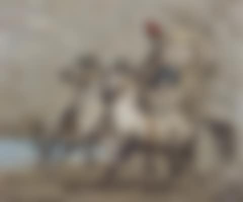 Cavaliere frigio con due cavalli (preview)