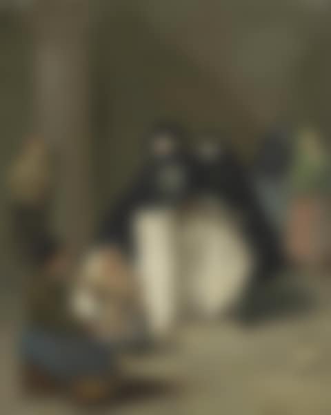 An elegant couple in Carnival costume (preview)