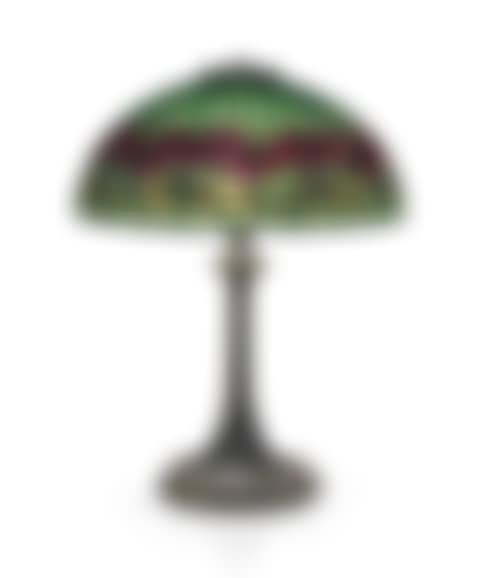 A 'POINSETTIA' TABLE LAMP (preview)
